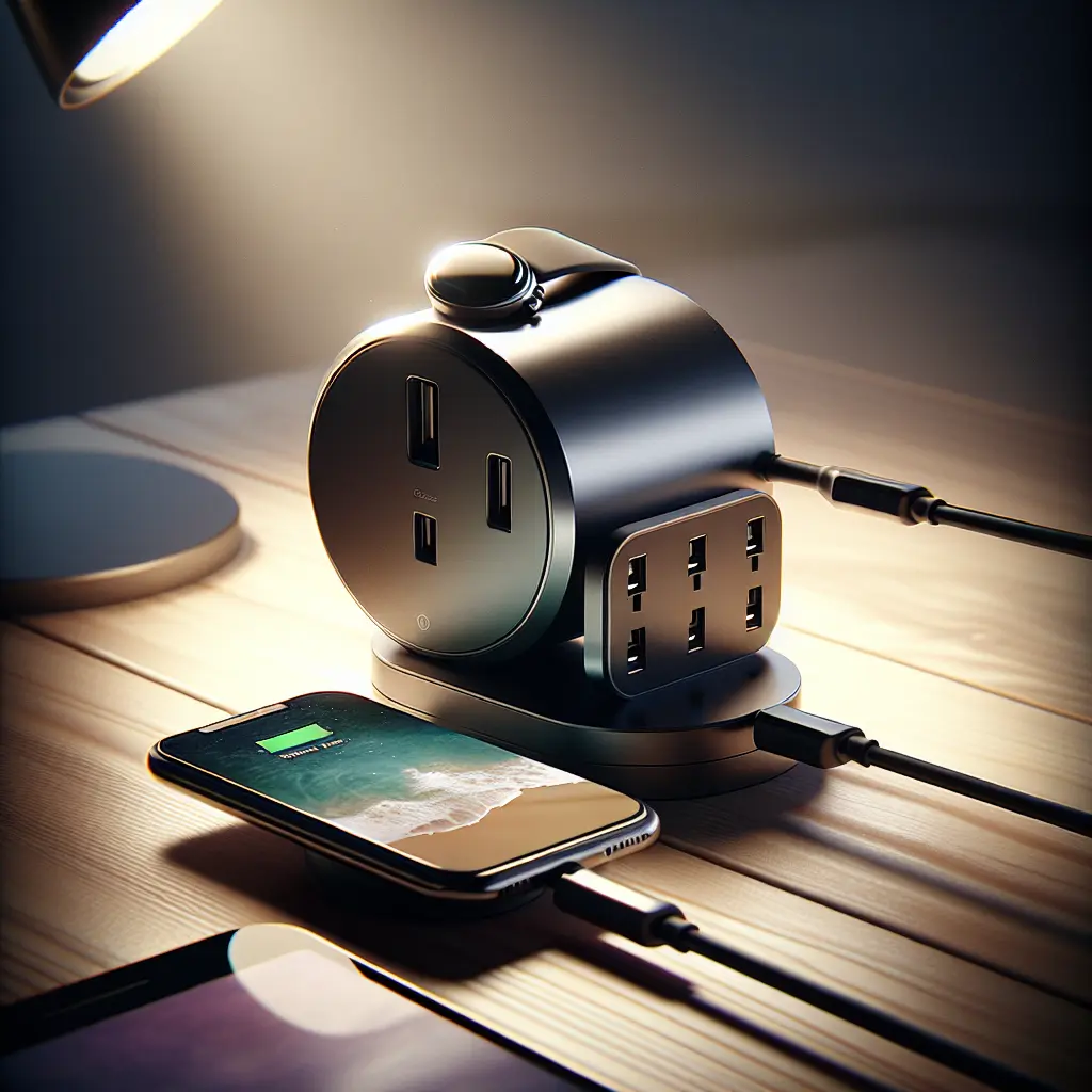 Nomad 65W Power Adapter: Efficient 3-in-1 Charging for Apple Watch